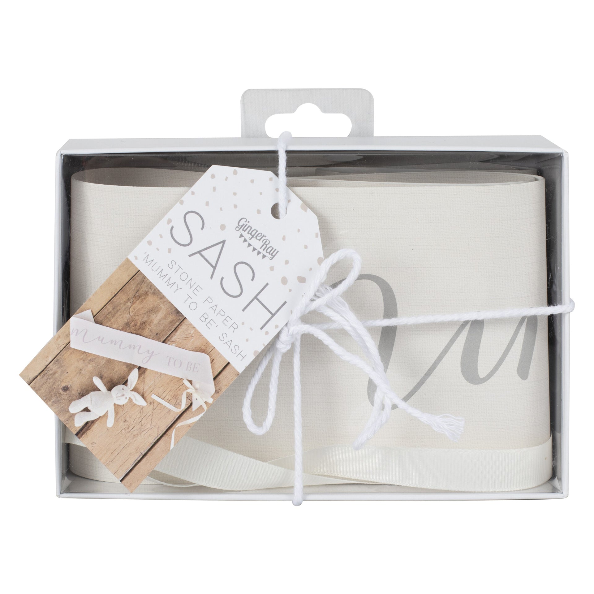 Ginger Ray® Pas Mummy to Be Baby Cream Ginger Ray