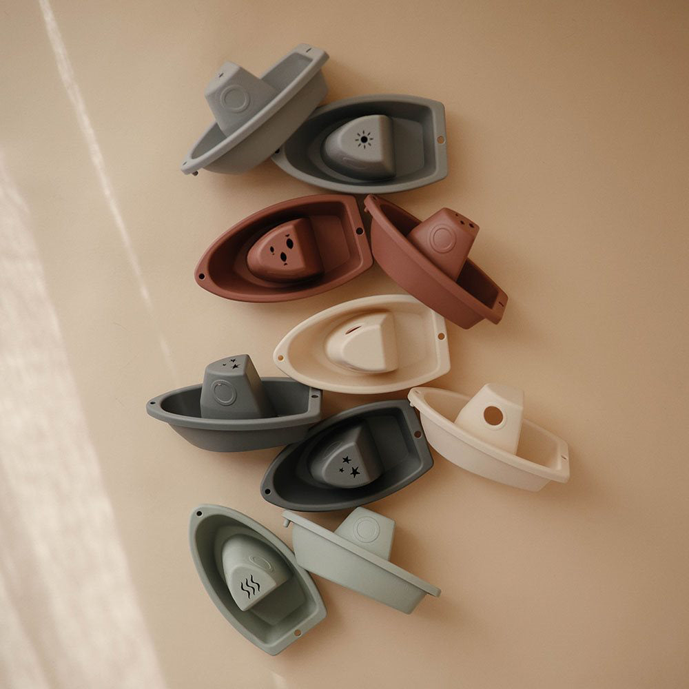 Mushie® Igračke za v kopel Boats Original Mushie