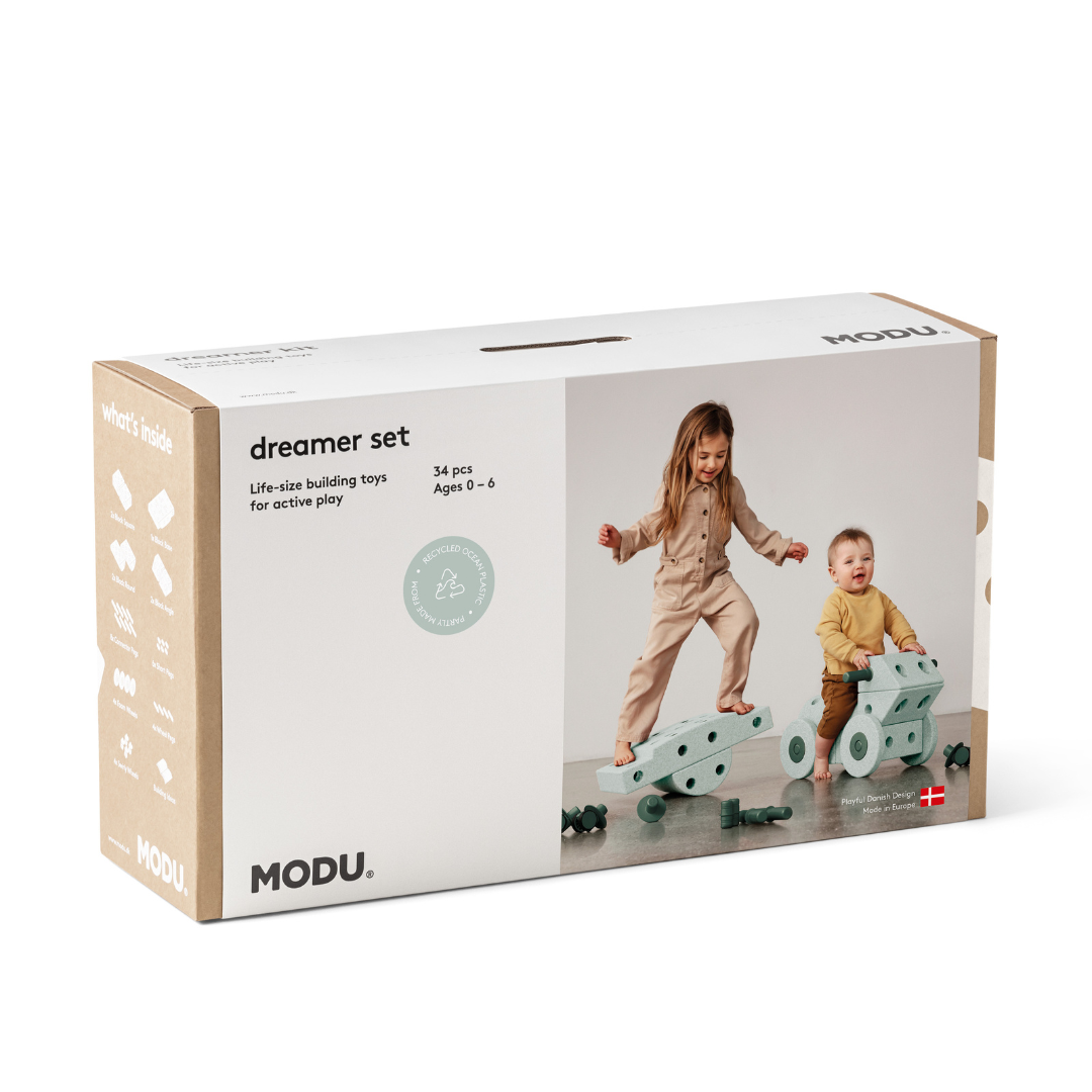 Modu® Dreamer set - Ocean Mint/Forest Green Modu