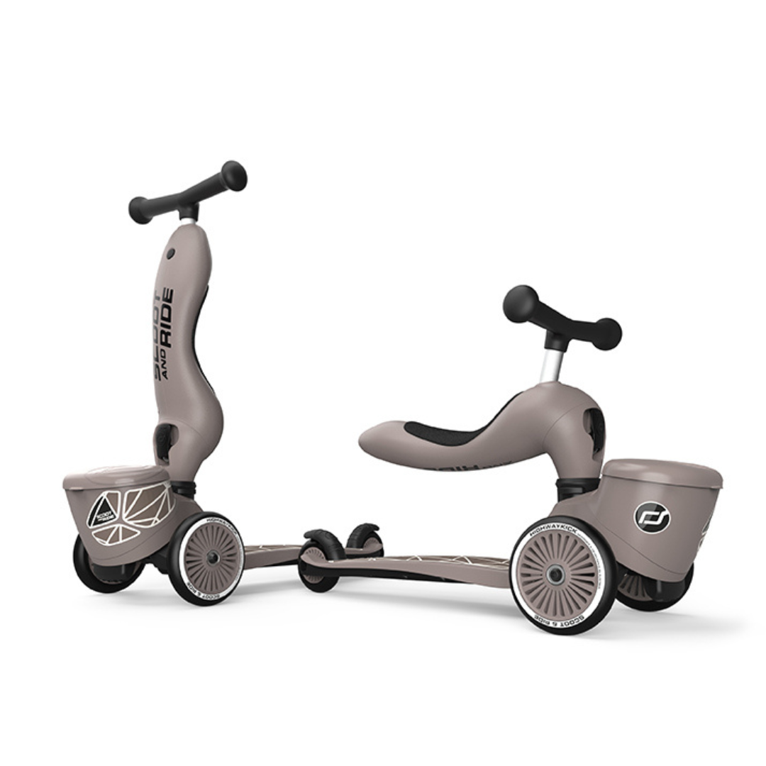 Scoot & Ride® Otroški poganjalec in skiro Highwaykick 1 Lifestyle Brown Lines Scoot & Ride