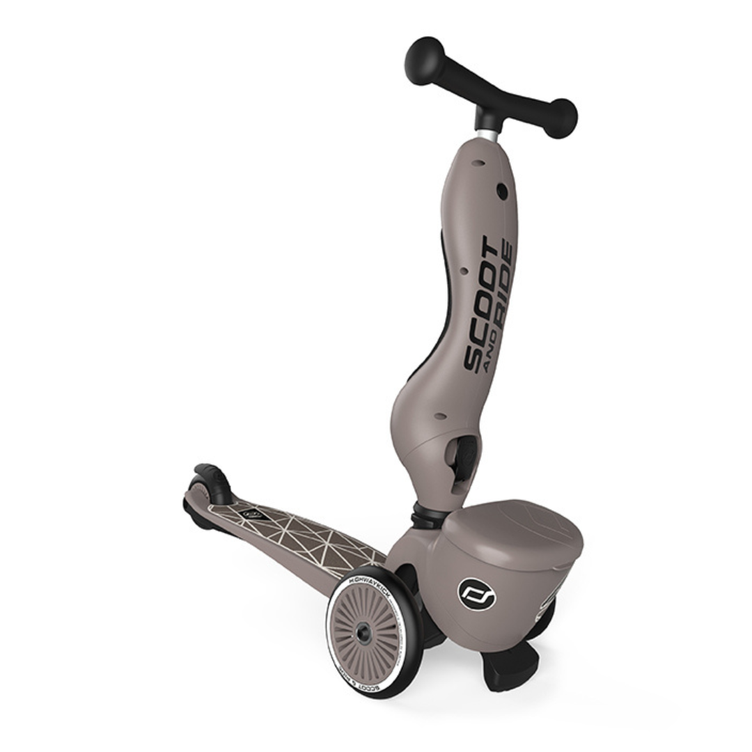 Scoot & Ride® Otroški poganjalec in skiro Highwaykick 1 Lifestyle Brown Lines Scoot & Ride