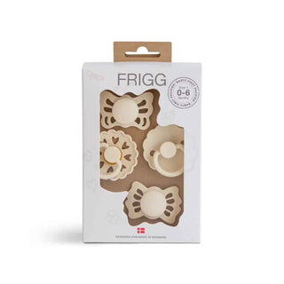 Frigg® Baby First Pacifier kolekcija duda Floral Heart Cream