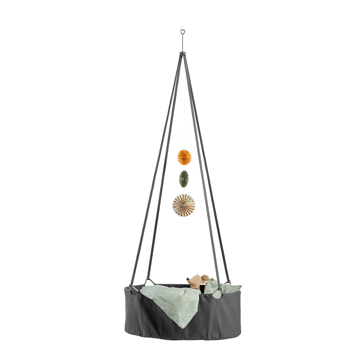 Leander® Otroška viseča zibelka (brez stojala) Grey Leander