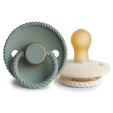 Frigg® Natural rubber Pacifier Rope Cream/Sage