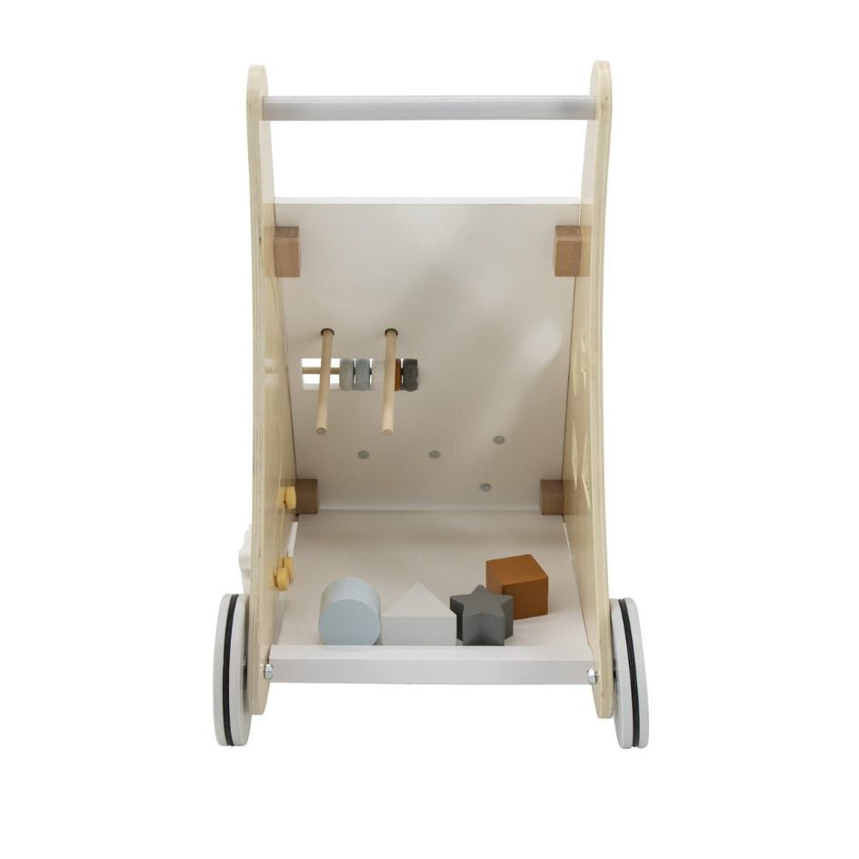 Tryco® Aktivnostni leseni voziček Tryco