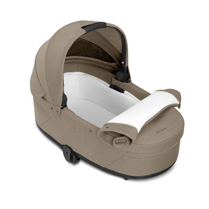 Cybex® Otroški voziček s košaro 2v1 Balios S Lux (0-22 kg) Almond Beige (Taupe Frame) Cybex