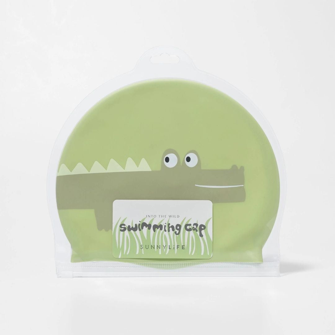 SunnyLife® Otroška plavalna kapa Cookie the Croc (3-9L) SunnyLife