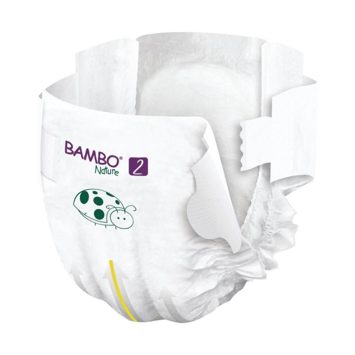 Bambo Nature® Plenice Mini Velikost 2 (3-6 kg) 30 kos Bambo Nature