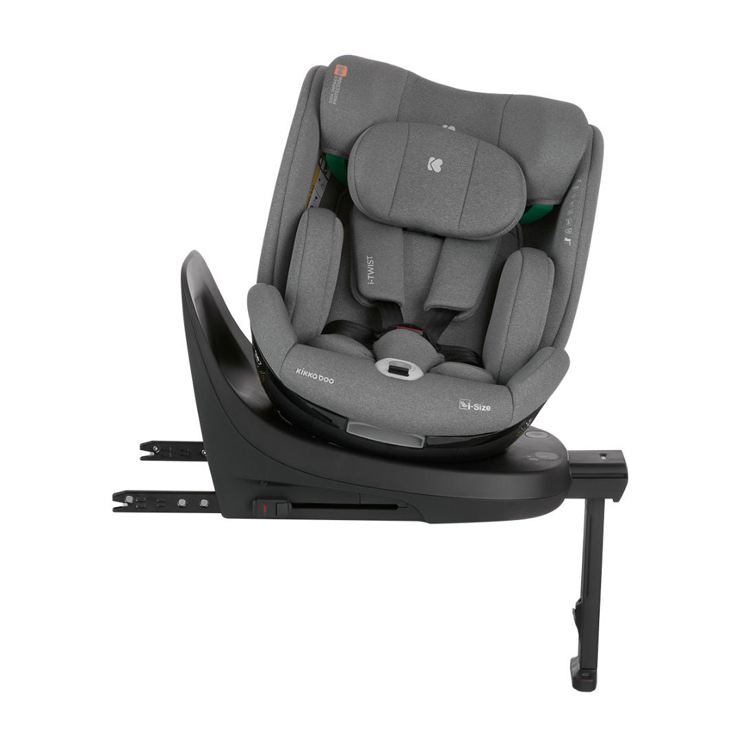 KikkaBoo® Otroški avtosedež 360° i-Twist i-SIZE (40-150 cm) Light Grey KikkaBoo