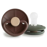 Frigg® Ciuccio in silicone Little Viking Cocoa/Olive