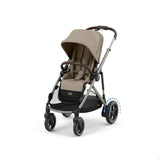 Cybex® Baby Stroller e-Gazelle™ S Almond Beige (Taupe Frame)