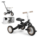 KikkaBoo® Tricycle 5in1 Flip Black