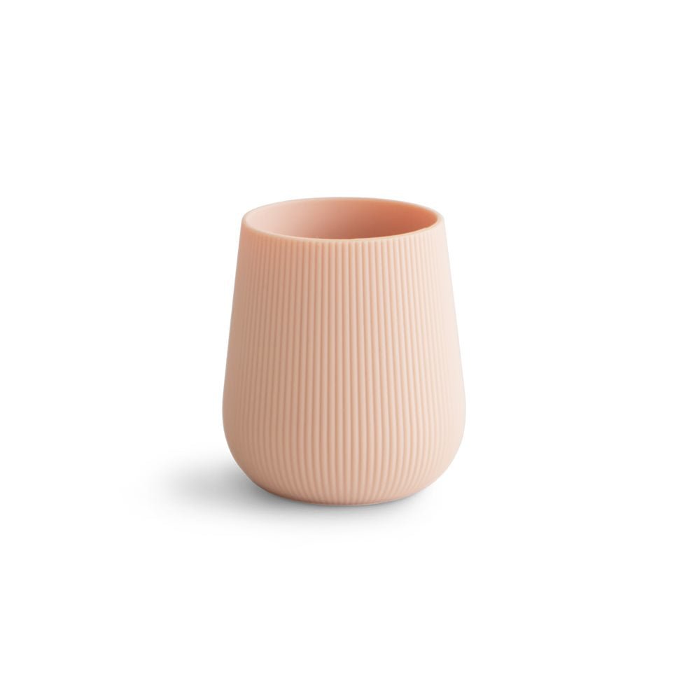 Mushie® Silikonski kozarček MINI Sippy Cup Blush Mushie
