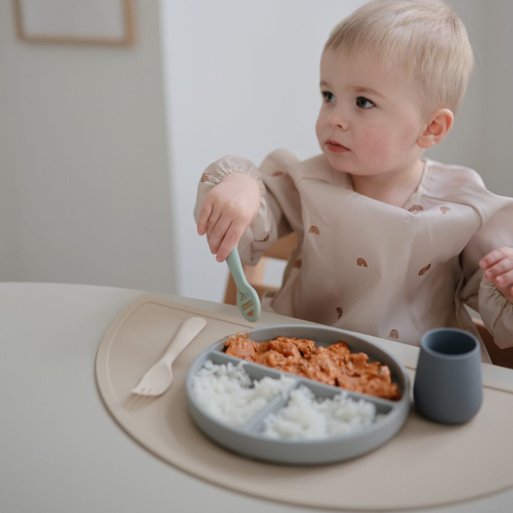 Mushie® Silikonski kozarček MINI Sippy Cup Blush Mushie