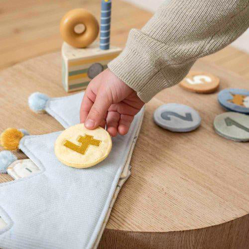 Little Dutch® Rojstnodnevna krona s številkami Blue Little Dutch