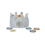 Little Dutch® Birthday Crown with Numbers Blue