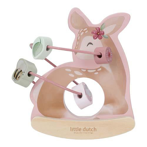 Little Dutch® Aktivna lesena spirala Srnica Fairy Garden FSC Little Dutch