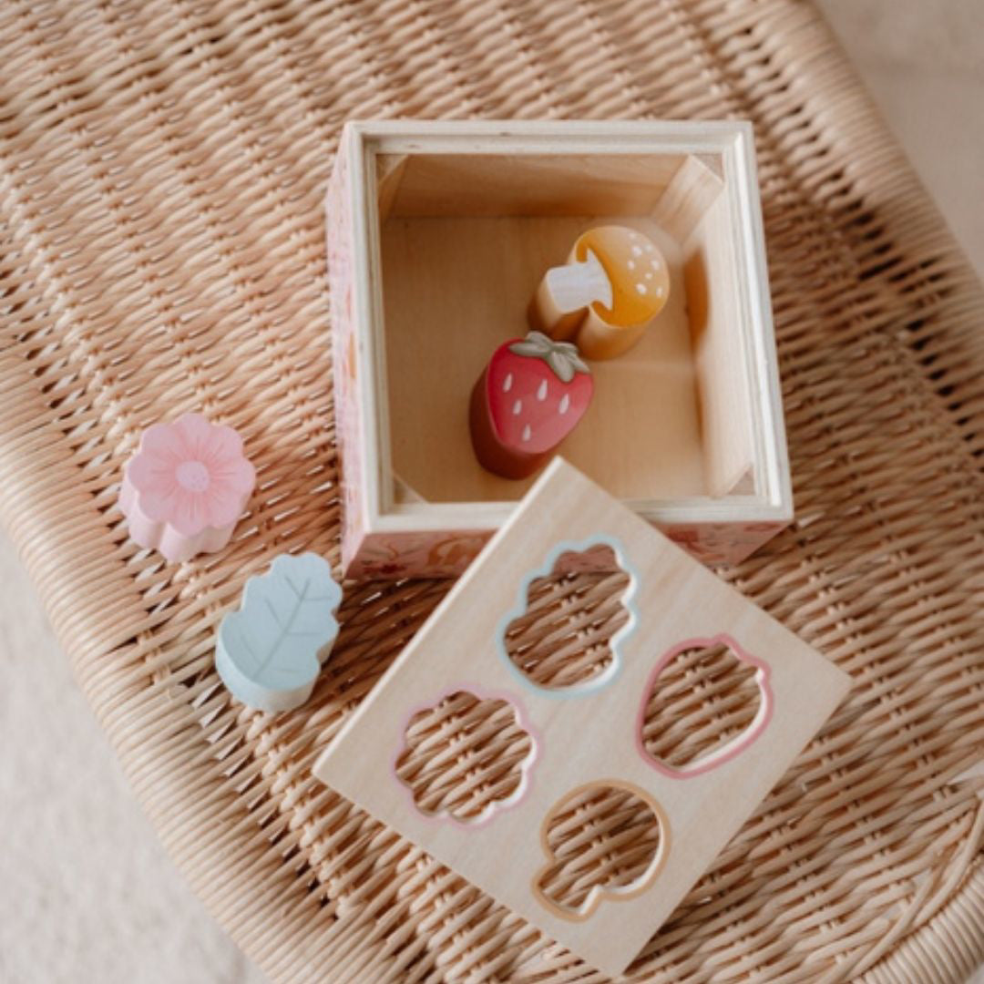 Little Dutch® Kocka za razvrščanje oblik Fairy Garden Little Dutch