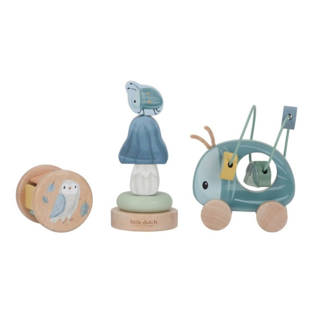 Little Dutch® Darilni paket Wood Forest Friends Little Dutch