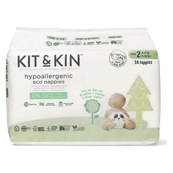 Kit&Kin® Plenice velikost 2 (4-8 kg) 38 kos Kit & Kin