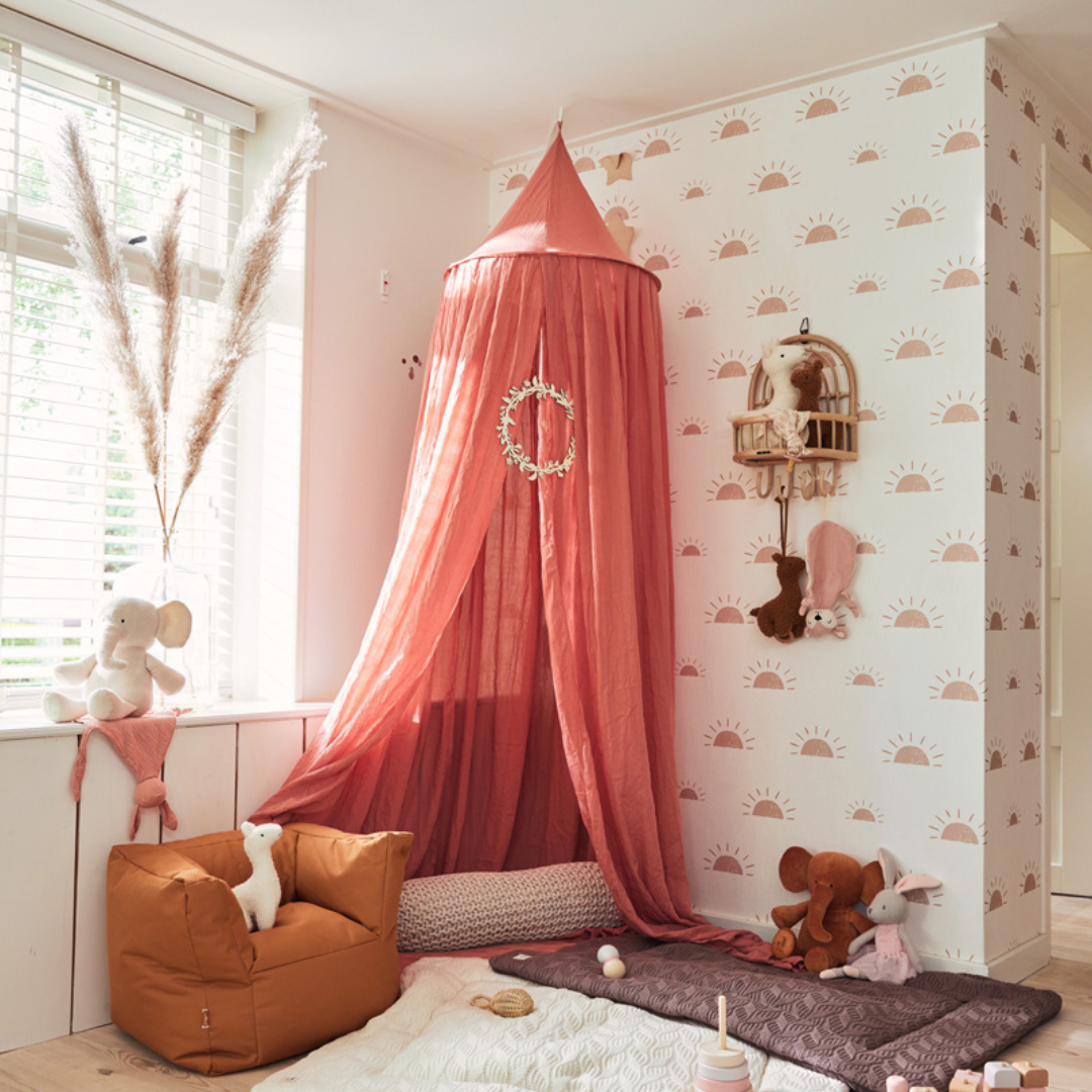 Jollein® Posteljni baldahin Wild Rose Jollein