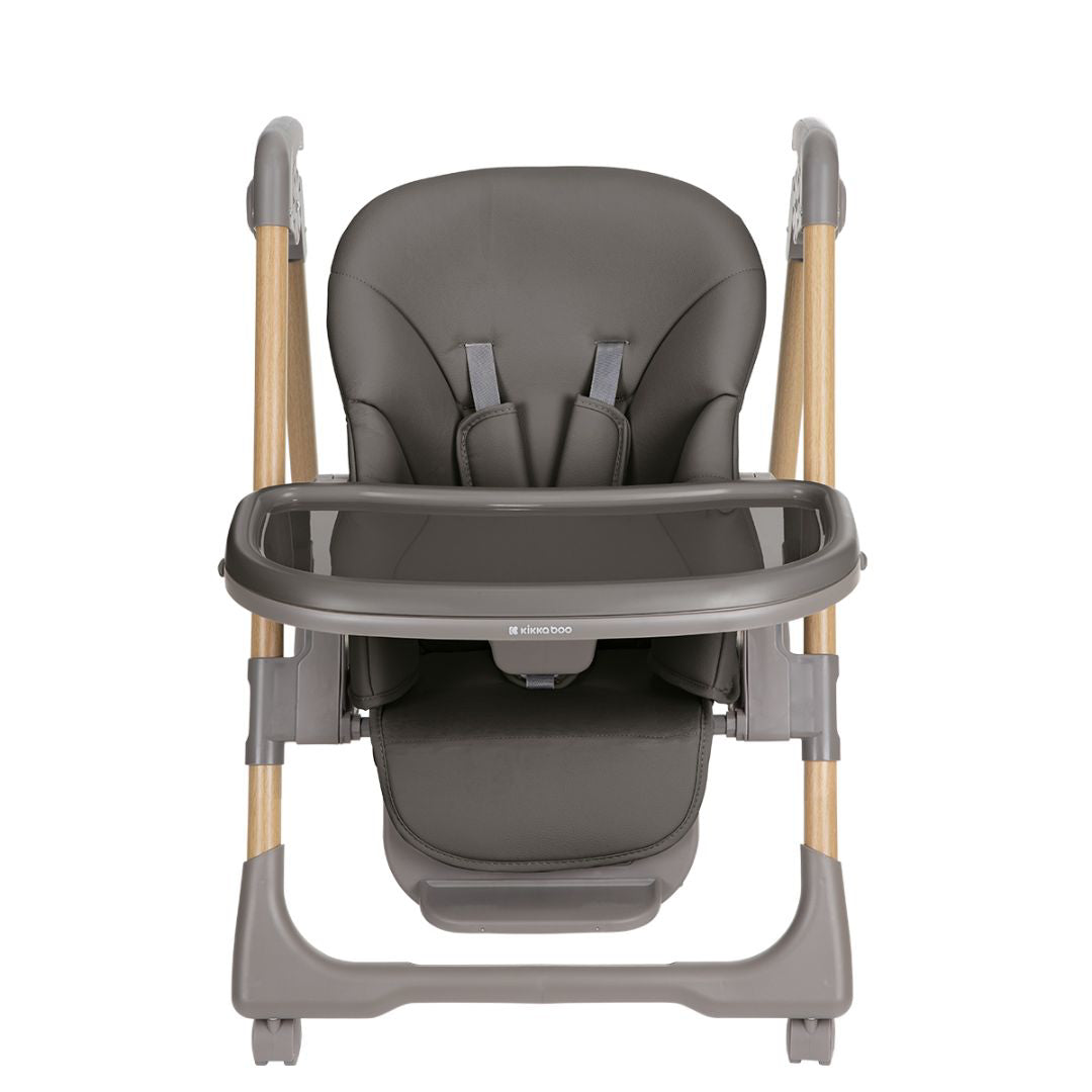 KikkaBoo® Otroški stol za hranjenje Olive Dark Grey KikkaBoo