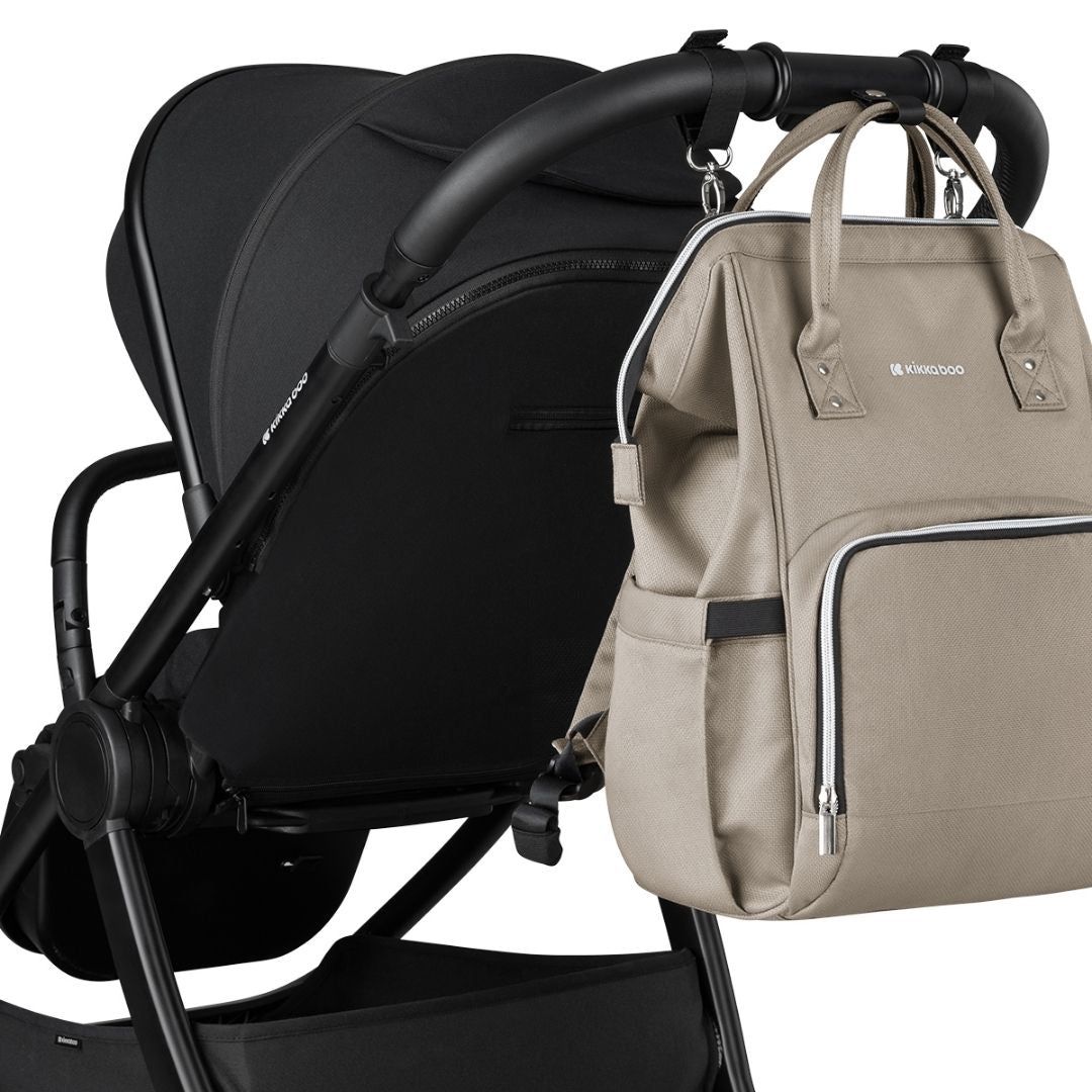 KikkaBoo® Previjalni nahrbtnik Siena Beige 2025 KikkaBoo