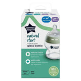 Tommee Tippee® Steklena steklenička s cucljem Natural Start 150ml