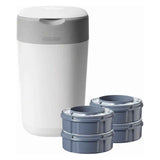 Sangenic® Contenitore Smaltimento Pannolini  Twist&Click  +  4 ricariche