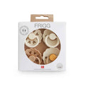 Frigg® Set 4 dudic iz kavčuka Snowflake Dream (0-6m)