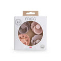 Frigg® Set 4 dudic iz kavčuka Sunset Bliss (0-6m)