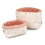 CamCam® Quilted Storage Baskets OCS Bows