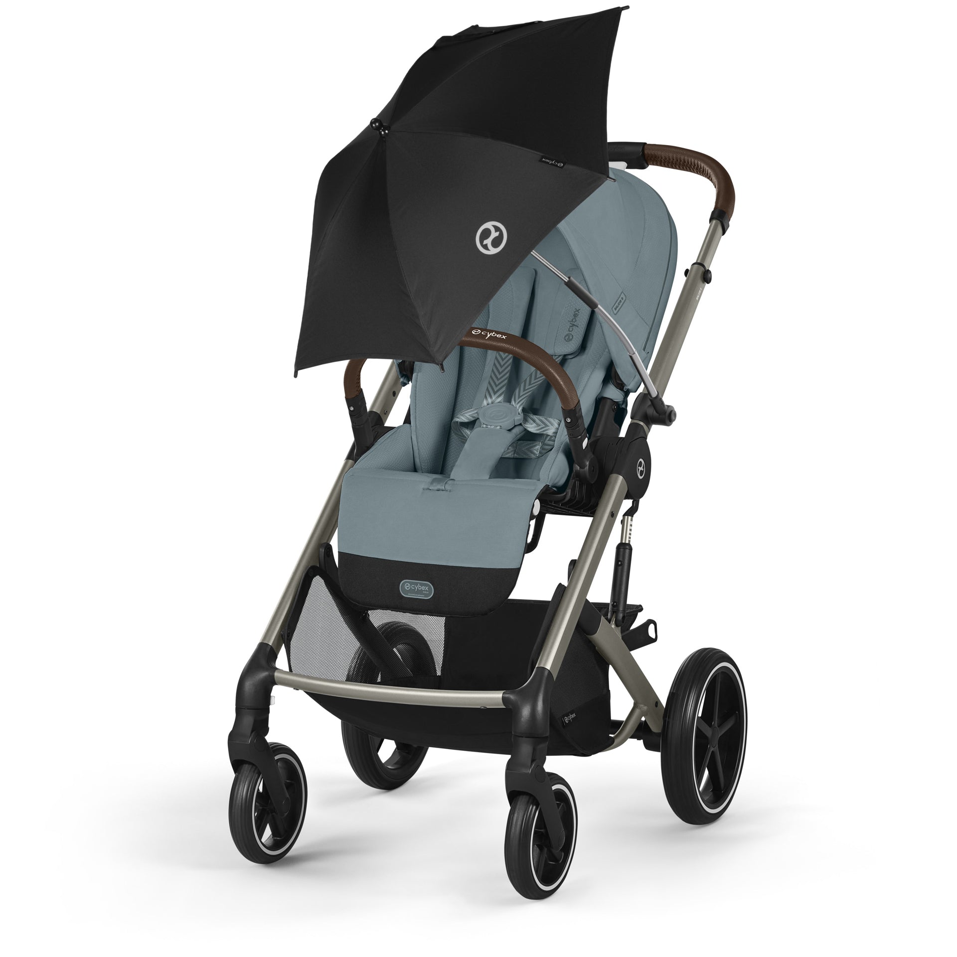 Cybex® Otroški voziček 3v1 Balios S Lux + Avtosedež Cloud G Stormy Blue (+ Rain cover) Cybex