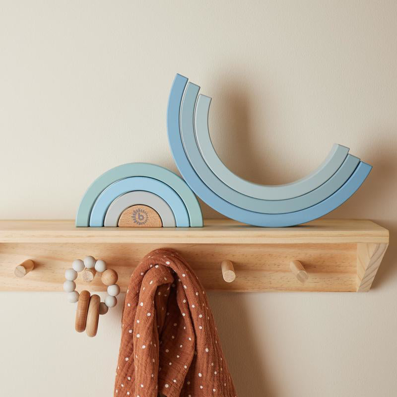 Bieco® Lesena mavrica Blue Bieco