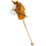 Bieco® Cavallo peluche con bastone Brownie