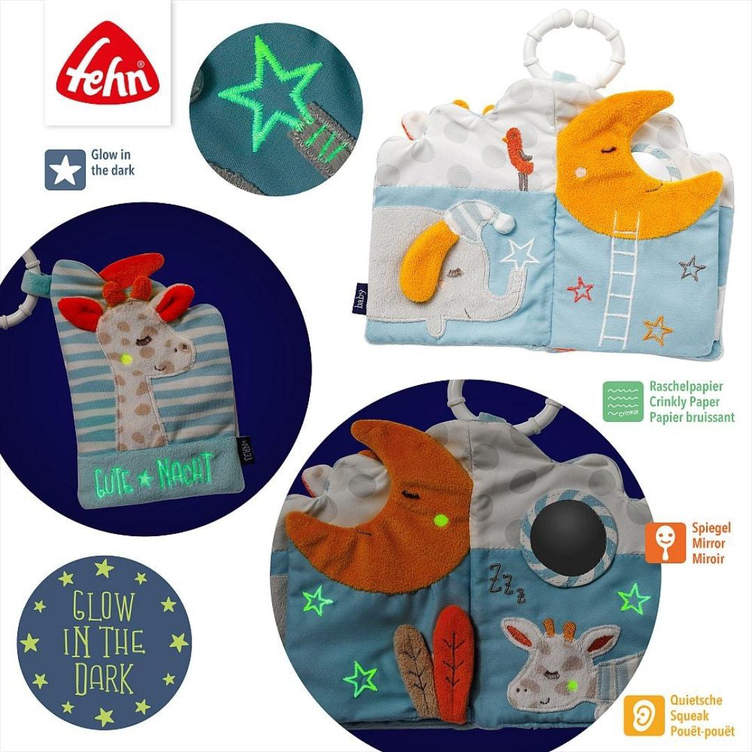 Fehn® Mehka knjigica Žirafa Fehn