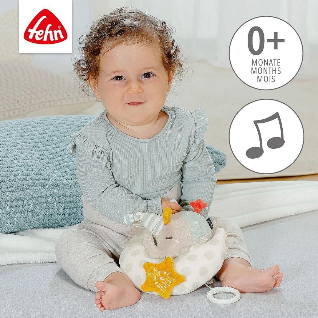 Fehn® Glasbena obešanka Slonček Fehn