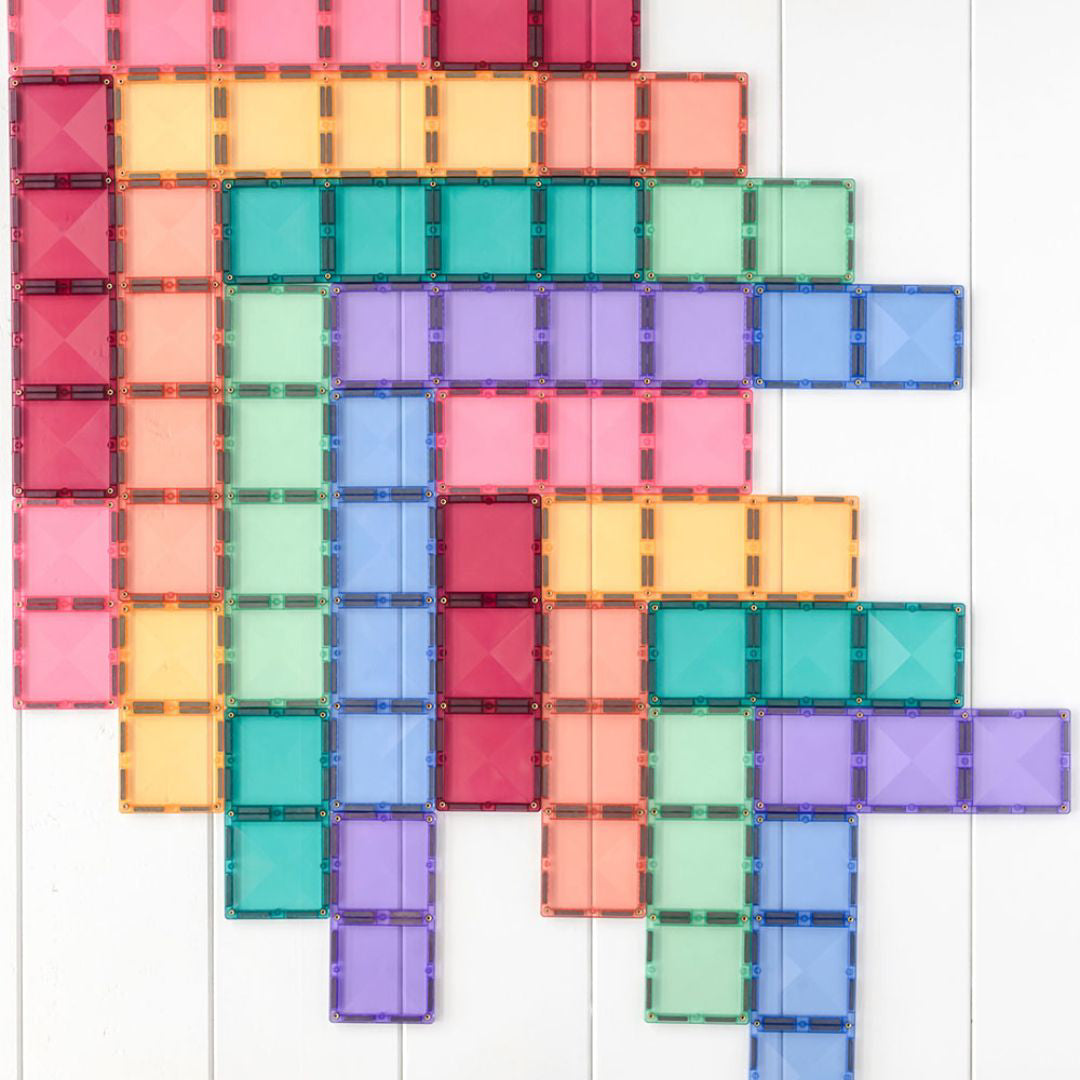 Connetix® Magnetne ploščice Pastel Rectangle Pack 24-delni Connetix