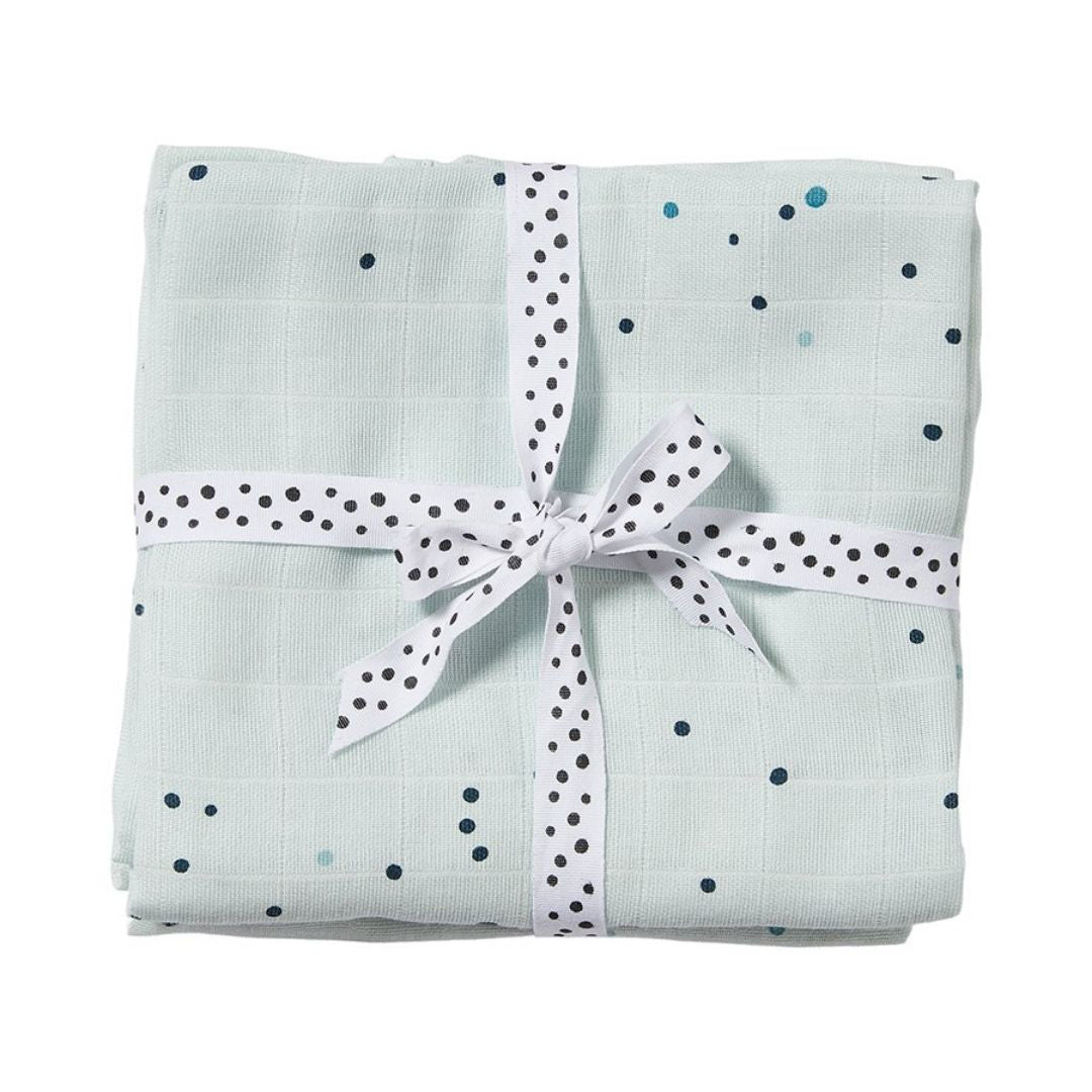 Done by Deer® Komplet povijalnih pleničk Dreamy Dots Blue 120x120 Done by Deer