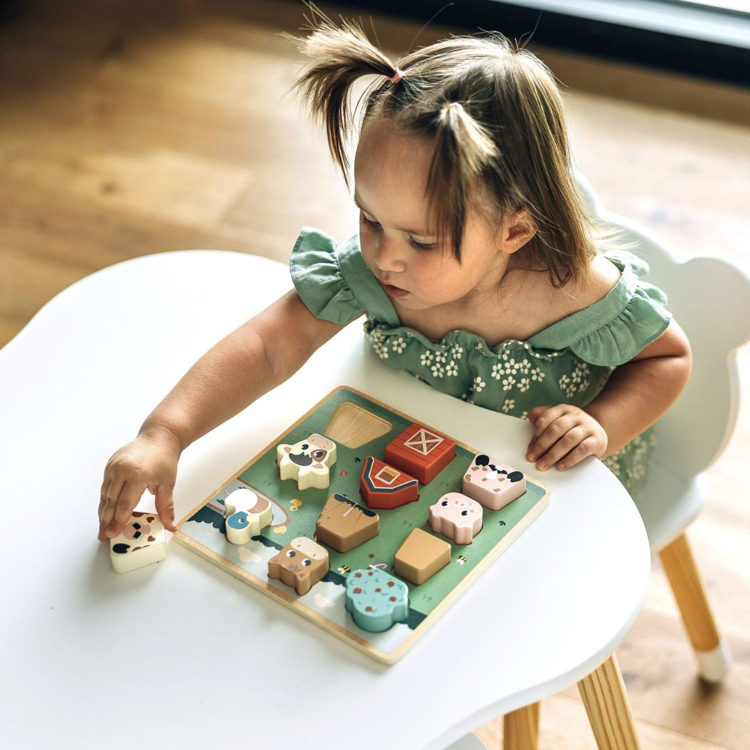 Free2Play® Lesena sestavljanka Farm Free2Play