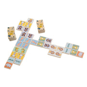 Free2Play® Lesena družabna igra Domino (28 kosov) Free2Play