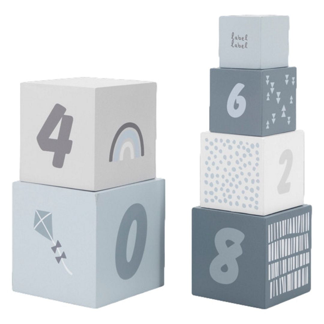 Label Label® Kocke s številkami Blue Label Label