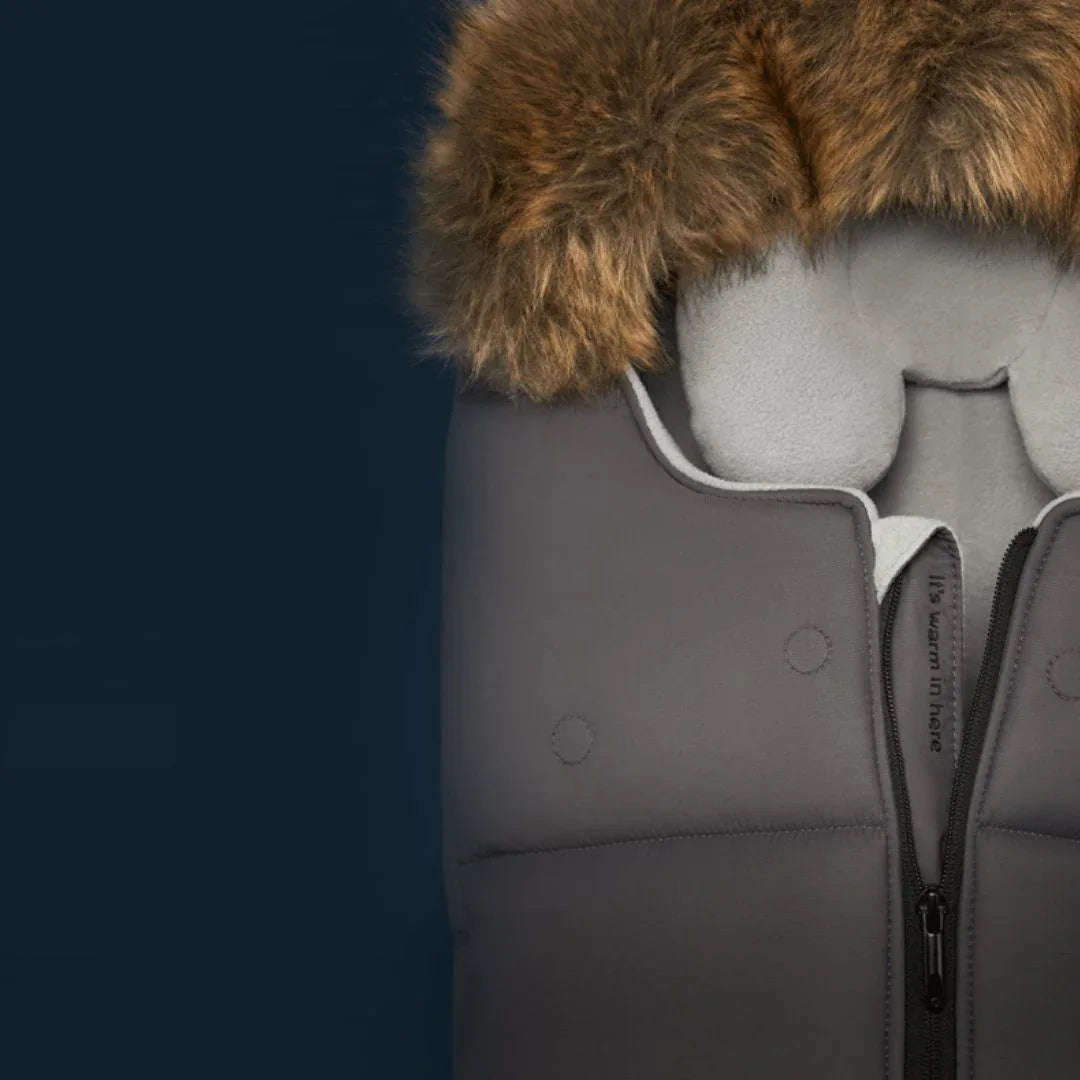 Anex® Zimska vreča za voziček WOM 0+ Dark grey - Evitas