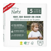 Eco by Naty® Ekološke plenice 5 (11-25 kg) 22 kosov Eco by Naty