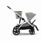 Cybex® Baby Stroller Gazelle™ S Stone Grey (Silver Frame)