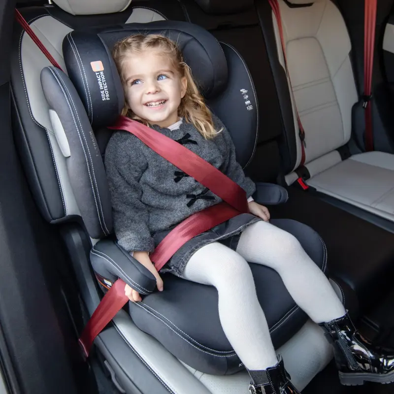 KikkaBoo® Otroški avtosedež i-Track i-SIZE (100-150 cm) Brown KikkaBoo