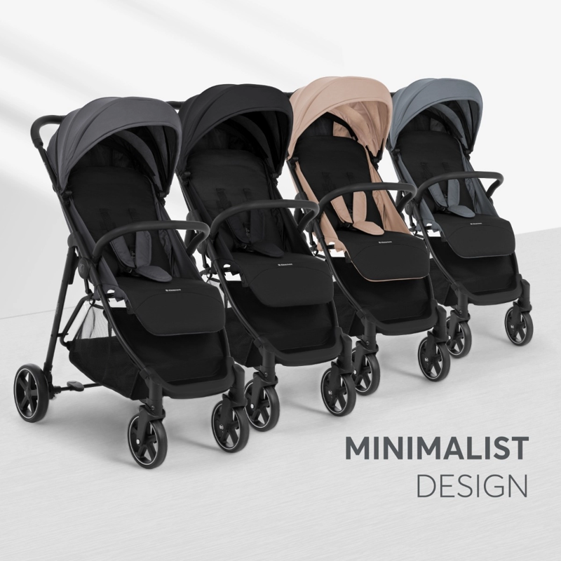 KikkaBoo® Otroški voziček Alexa Dark Grey KikkaBoo