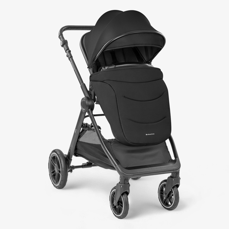 KikkaBoo® Otroški voziček s košaro 3v1 Ava Black KikkaBoo