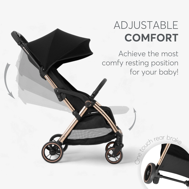 KikkaBoo® Otroški voziček Eden Grey KikkaBoo