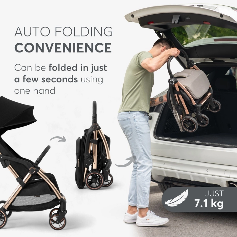 KikkaBoo® Otroški voziček Eden Beige KikkaBoo